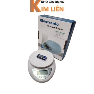 Cân tiểu ly, cân điện tử mini nhà bếp WH-B05 tặng kèm pin - Định lượng 1g-5kg