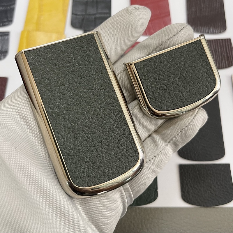 Miếng dán da Nokia 8800 da bê thảo mộc