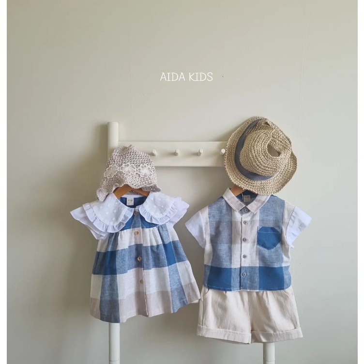 Váy cao cấp AIDA made in Korea cho bé tựu trường thời trang trẻ em BABYKOREA
