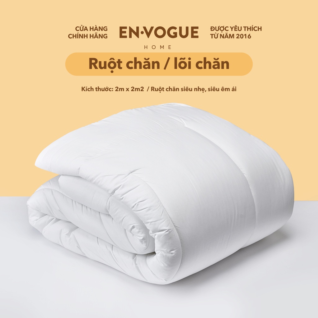Ruột chăn bông/ lõi chăn siêu nhẹ 2mx2m2 - Ruột chăn bông tấm 2mx2m2 - Chăn ga gối EnvogueHome
