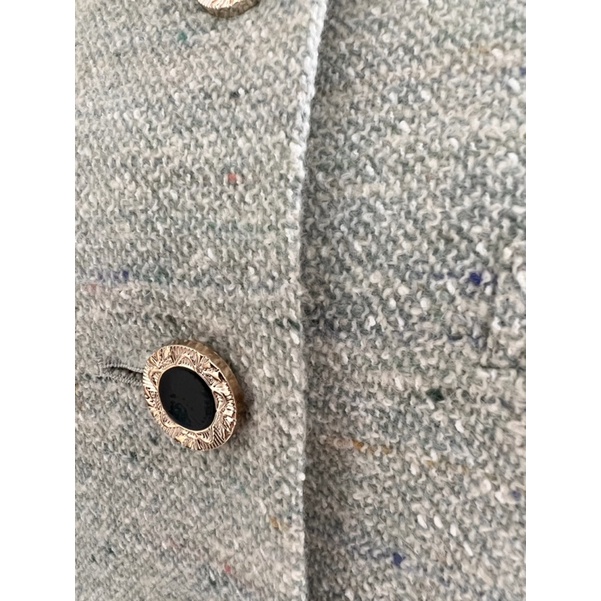 Áo khoác tweed Nhật vintage