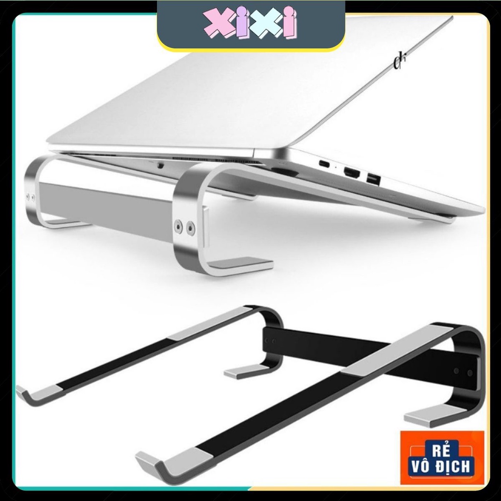 Giá đỡ laptop, kệ tản nhiệt cho Macbook chắc chắn, dùng cho các máy từ 12 inch - 17 inch.