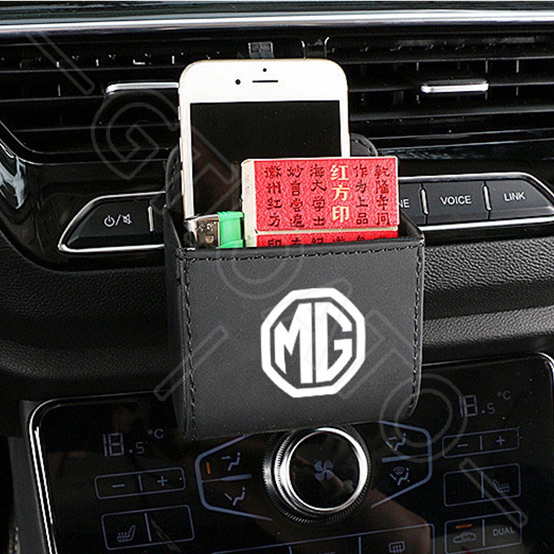 GTIOATO HộP ĐựNg Đồ TrêN Ô Tô Hộp Đựng Đồ Trên Xe Ô Tô Hộp Đựng Điện Thoại Trên Oto Lỗ Thông Gió Ô Tô Trang Trí NộI ThấT Ô Tô Cho MG MG5 EP ZS 5 HS