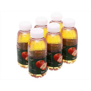 Lốc 6 chai nước táo tự nhiên TH True Juice 350ml