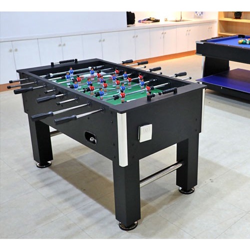 Bàn Bi Lắc Bóng Đá Cỡ Lớn 1,4m Harvard Black JX 101C Chuẩn Thi Đấu, Banh Bàn Foosball 1m4 Gia Đình,Văn Phòng