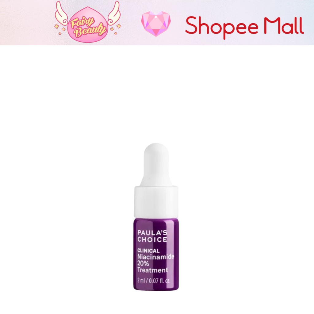 [PAULA'S CHOICE] Tinh Chất Làm Sáng Da,Thu Nhỏ Lỗ Chân Lông Và Ngăn Ngừa Mụn Clinical Niacinamide 20% 2ml (Mã 8032)