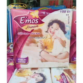 Khăn giấy Vuông Khổ lớn 100 tờ