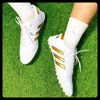 Giày đá bóng nam 3 Sọc CT3, giày đá banh sân cỏ nhân tạo chính hãng - Chất da PU, khâu toàn bộ đế - Tặng vớ dệt kim dày