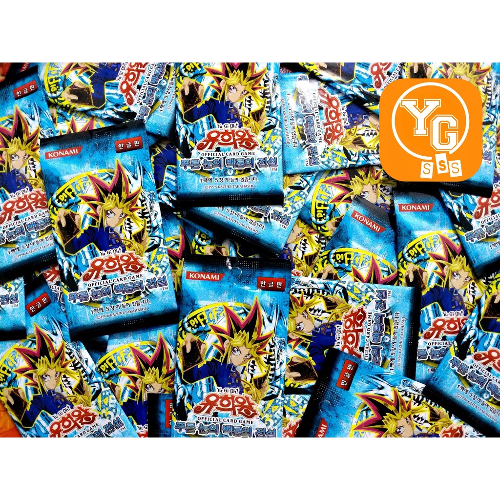 5 gói thẻ bài chính hãng Legend of Blue Eyes White Dragon  Korean