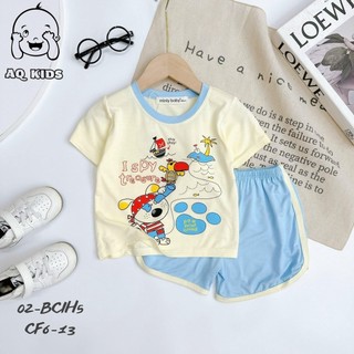 Bộ thun lạnh minky mon cho bé từ 6-14kg