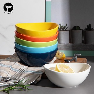 Baleine 6 chiếc bát cơm bằng gốm đặt bát đựng sa lát bộ đồ ăn cho kem tráng miệng món ăn bên nhỏ salad trái cây