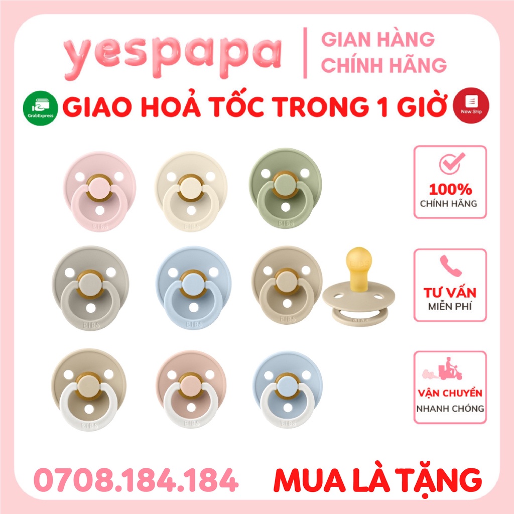 Ti Giả BIBS Đan Mạch Chính Hãng Cho Bé Shop YESPAPA [HÀNG CHÍNH HÃNG]