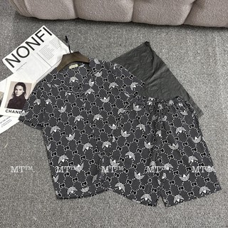 Bộ Đồ Ngủ Lụa Cộc Tay, Bộ Đồ Pijama Cộc Tay Chất Lụa Mát