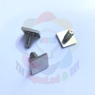 Ốc vuông M4 niken chống gỉ sét, ốc 4 li chuyên dụng cho thiết bị treo đèn, thiết bị điện.