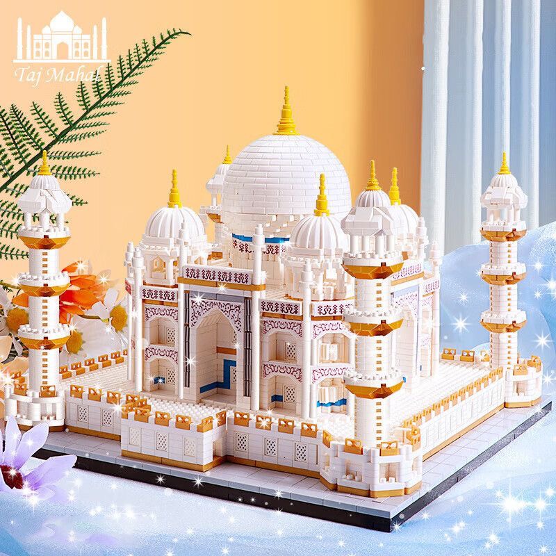Đồ chơi xếp hình lego đền Taj Mahal Ấn Độ,mô hình lắp ghép kiến trúc kì quan Thế Giới 🕍
