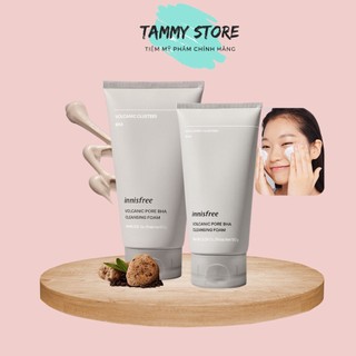 Sữa rửa mặt Innisfree các loại (Táo/ Bija/ Trà xanh/Tro núi lửa)
