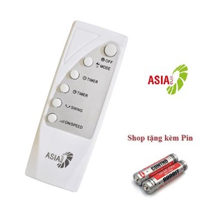 Asia nút cong - remote điều khiển quạt asia