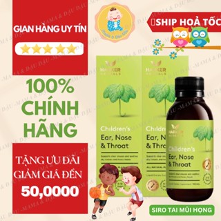 [mẫu mới][Date 2028][Chính Hãng] Siro HARKER Tai Mũi Họng cho bé sổ mũi chảy mũi ho nhẹ