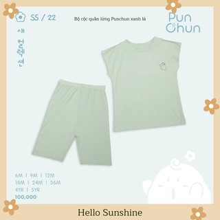 [Punchun] Bộ cộc quần lửng Punchun