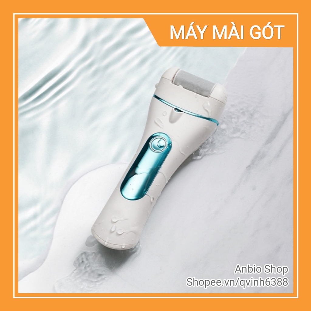 Máy mài gót pin sạc cao cấp 3 đầu mài, hỗ trợ làm nail tẩy da chết