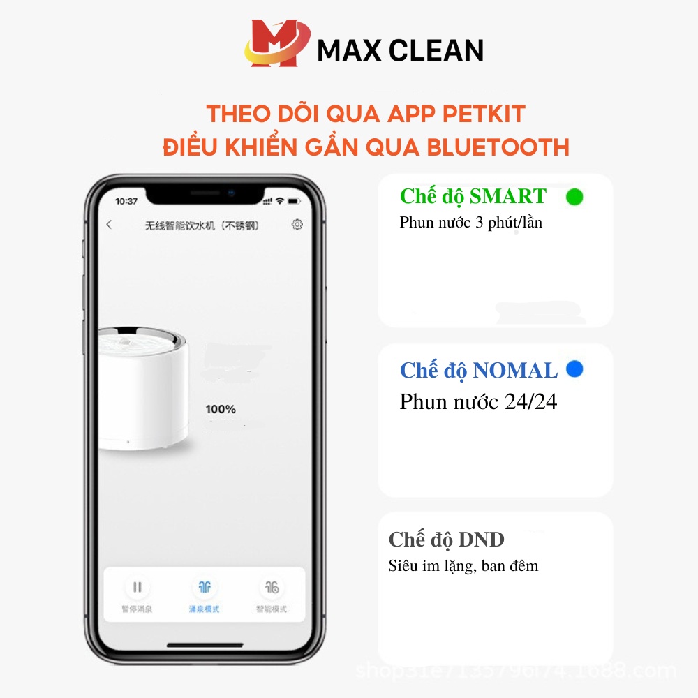 Máy lọc nước tự động cho chó mèo thú cưng Petkit Eversweet 6, Petkit Eversweet 3 Pro - Max Clean