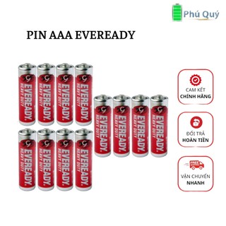 Pin tiểu AA/AAA Eveready vỉ 4 pin