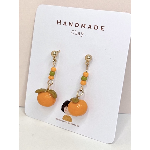 DONGLAI KHUYÊN TAI ĐẤT SÉT THỦ CÔNG