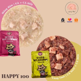 Pate Happy 100 - Thức ăn ướt cho mèo
