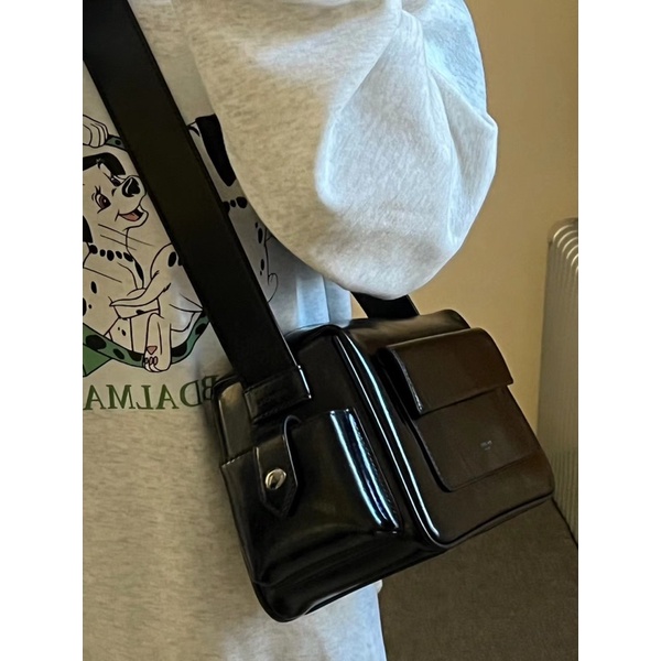 Túi xách da đeo chéo nữ