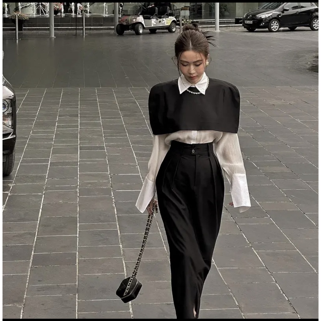 Chân Váy Bút Chì Dáng Dài Siêu Tôn Dáng MS68