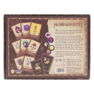 Ma Sói Hành Quyết (Tiếng Việt) - Boardgame Werewolf Execute