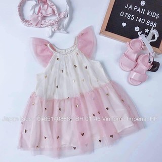 Váy cho bé gái Hm Auth cho bé từ 10kg đến 16kg