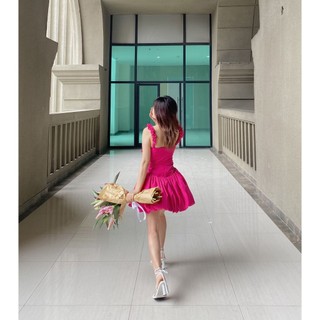 Đầm hai dây dáng xoè | Bebe Dress | Secodee