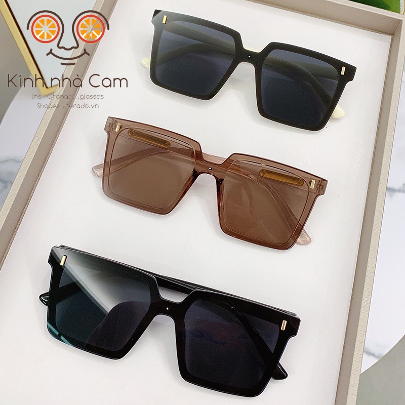 Kính Râm Thời Trang, Kính Mắt Chống UV400 Phong Cách Unisex Thời Trang Hàn Quốc Nam Nữ FERADO