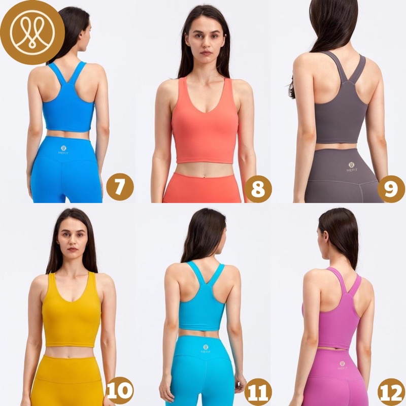 Áo tập yoga pilates gym thể thao MEFIT Sarah bra