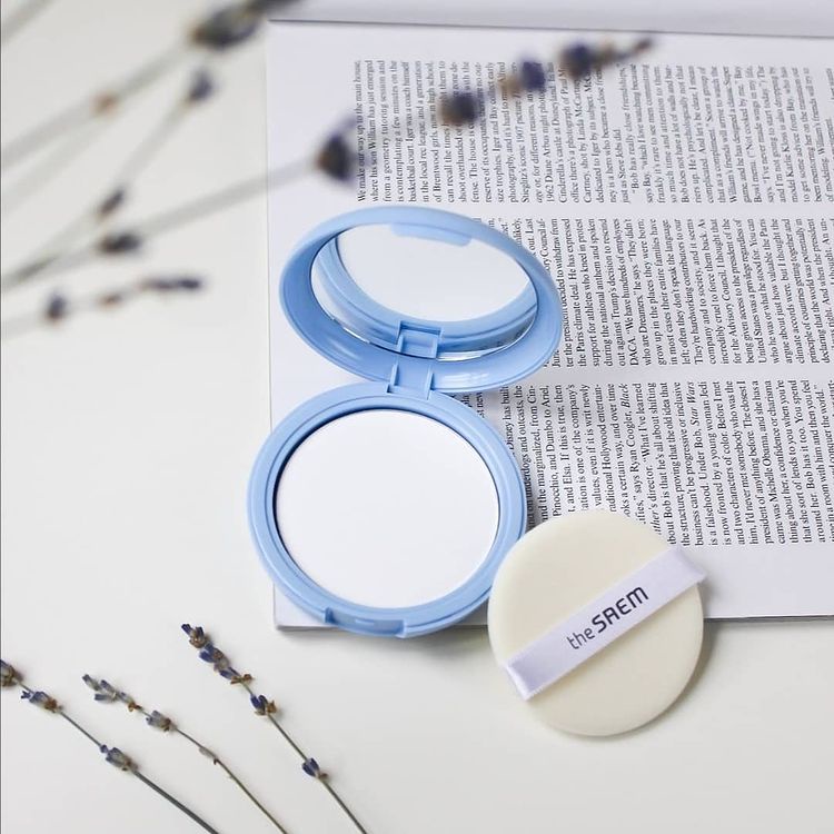 The Saem Phấn Phủ Dạng Nén Kiềm Dầu Saemmul Perfect Pore Pact 12g