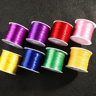Gân lụa xỏ chuỗi hạt đeo tay cuộn lớn