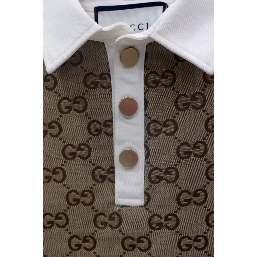Áo POLO Gucci Jacquard hàng mới về chất lượng cao Full tem tag