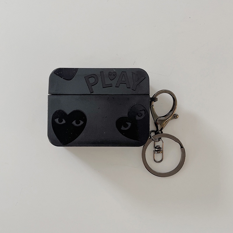 Vỏ Bảo Vệ Hộp Sạc Tai nghe không dây airpods 1 / 2 / 3Nd airpods pro2 Bằng tpu Hình Khối Rubik