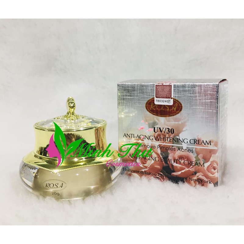 Kem dưỡng da chống lão hóa Rosa UV30 Anti-Aging Whitening Cream- 20g