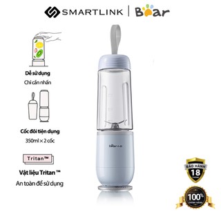 Máy xay sinh tố cầm tay mini Bear LLJ - D04B1 - Hàng Chính Hãng