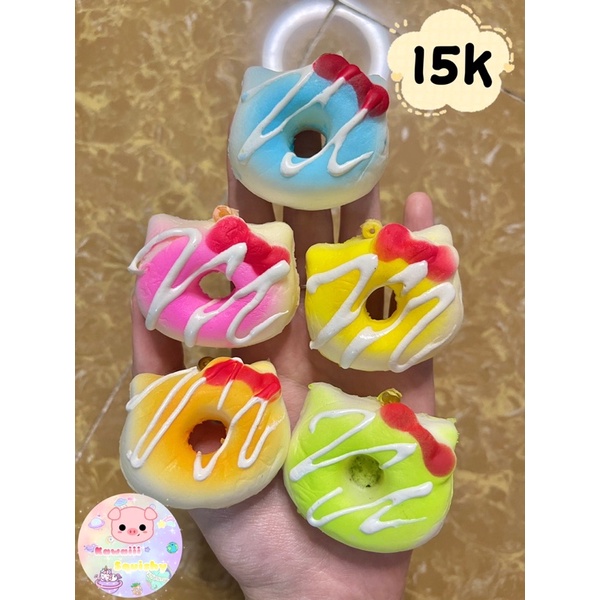 Squishy Donut Kitty Mini