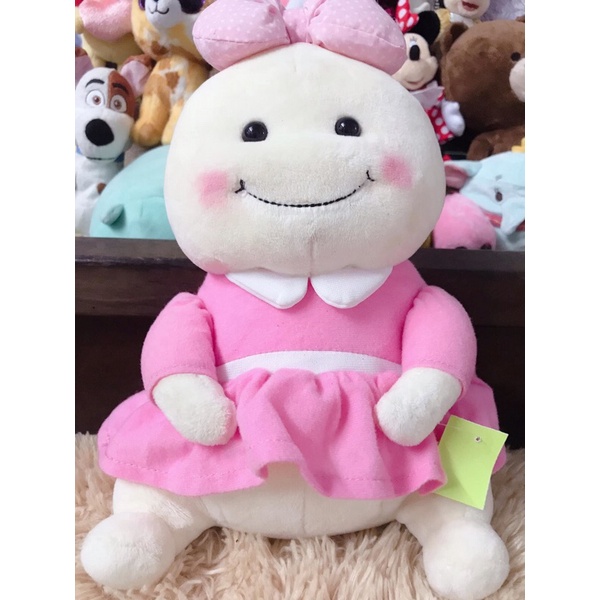 Gấu bông Bé Mỡ JIBANG váy hồng