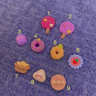 Charm mini trang trí mô hình đồ ăn