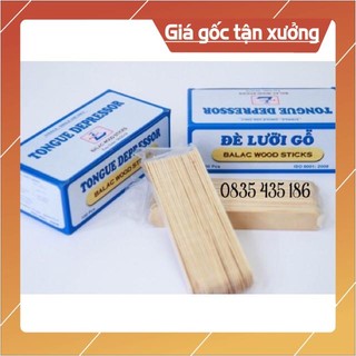 Que Đè Lưỡi Tiệt Trùng (Hộp 100 cái)