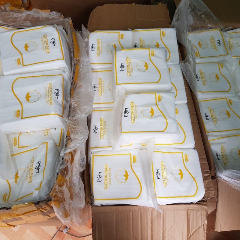 Bông Tẩy Trang 3 Lớp Cotton Pads MoFa MeiRen 222 Miếng Nội Địa Trung