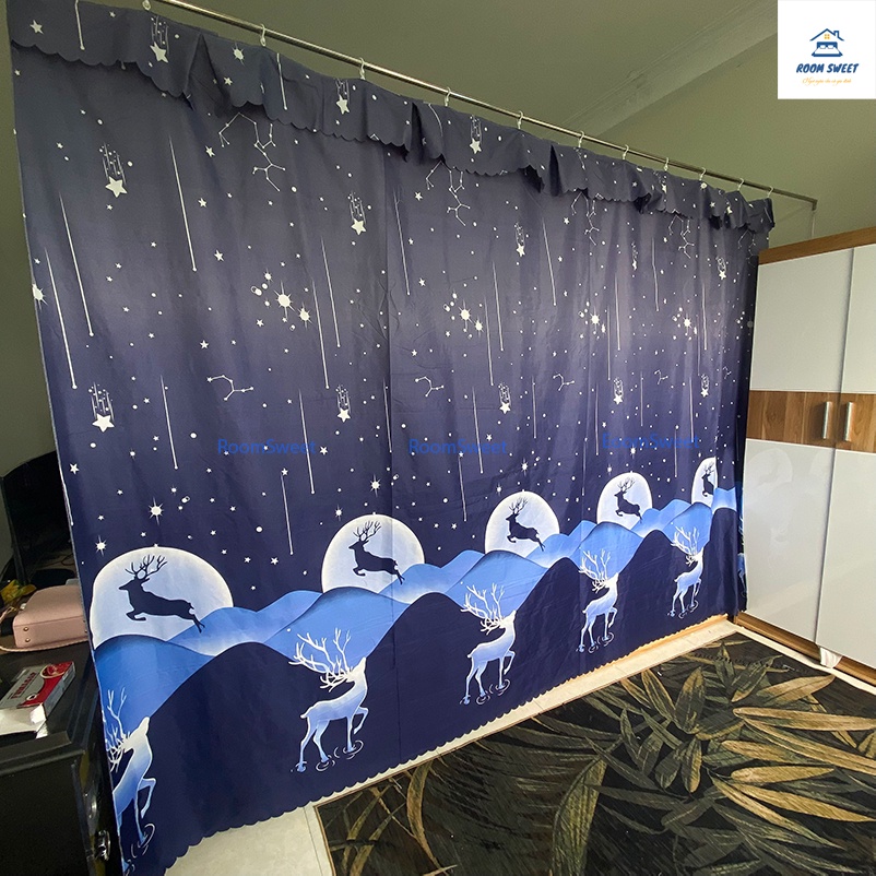 RIDO RÈM CỬA NGĂN PHÒNCHE NẮNG TRANG TRÍ CỬA SỔ - PHONG KhÁCH  CÓ MÓC TREO SẴN TẶNG DÂY TREO | BigBuy360 - bigbuy360.vn