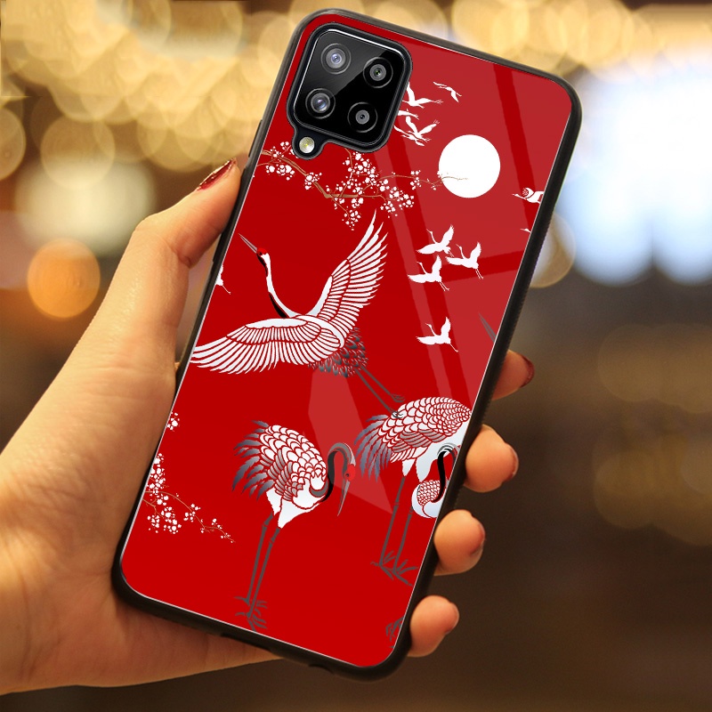 Ốp Lưng KÍNH BÓNG SAMSUNG GALAXY A12, A22,M32, A22 5G, M12 PHIÊN BẢN MỚI