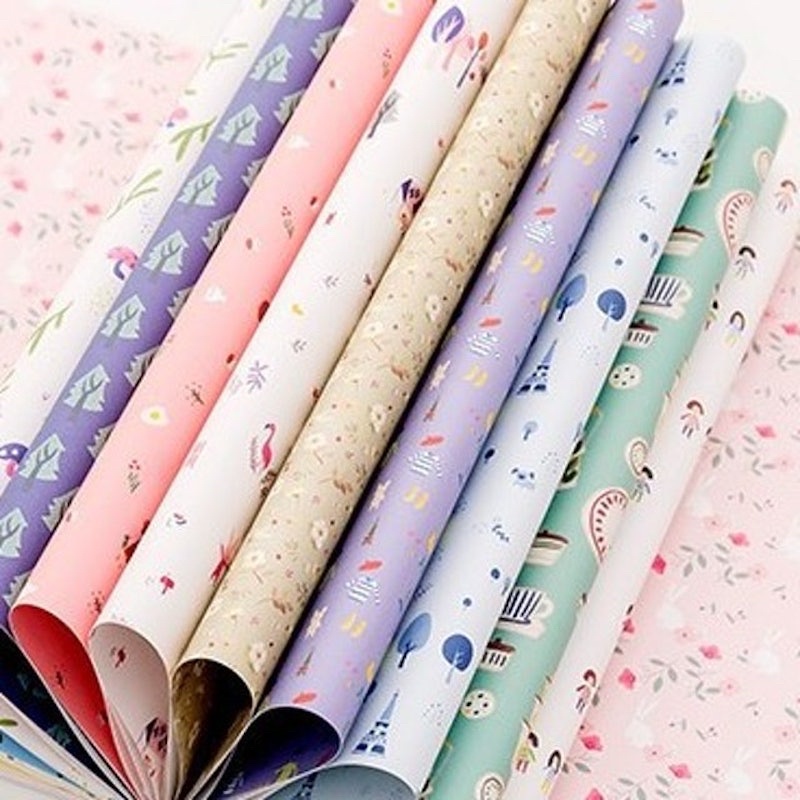 Giấy gói quà dễ thương bé trai bé gái kitty, pony, noel, sinh nhật