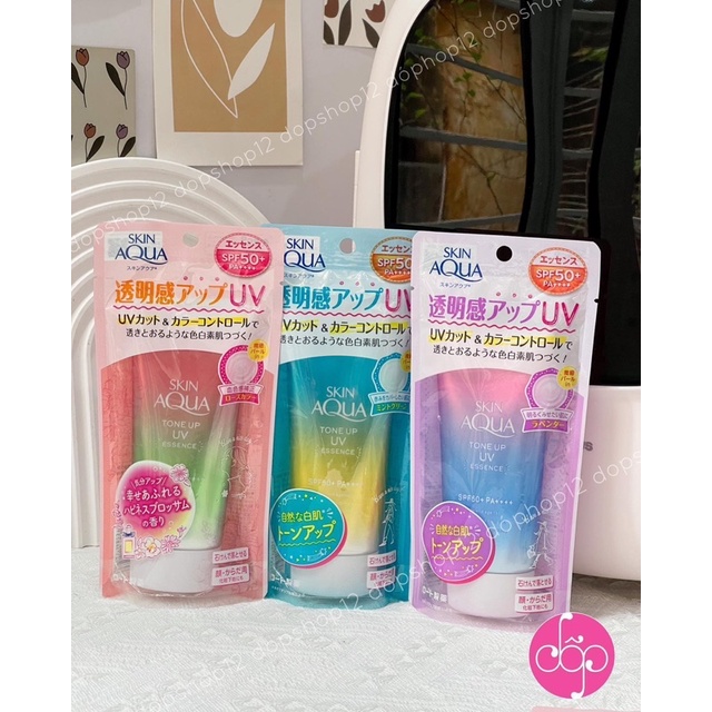 KEM CHỐNG NẮNG SKIN AQUA TONE UP ESSENCE BẢN NHẬT 80g